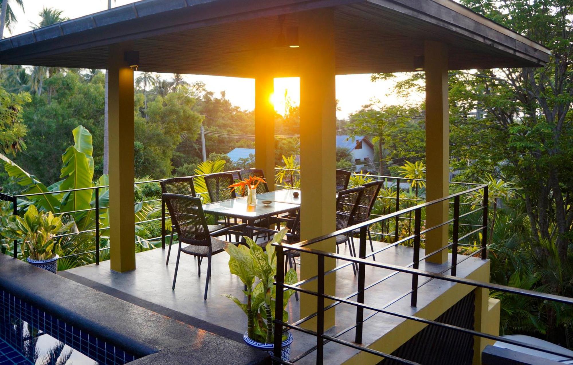 Butterfly Garden Villa Laem Set Beach Bagian luar foto
